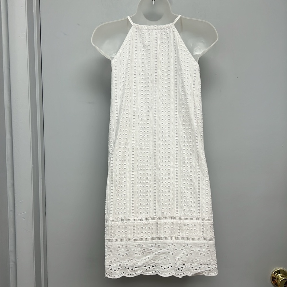 NWT Jade Melody Tam White Eyelet Dress XS - Picture 5 of 13